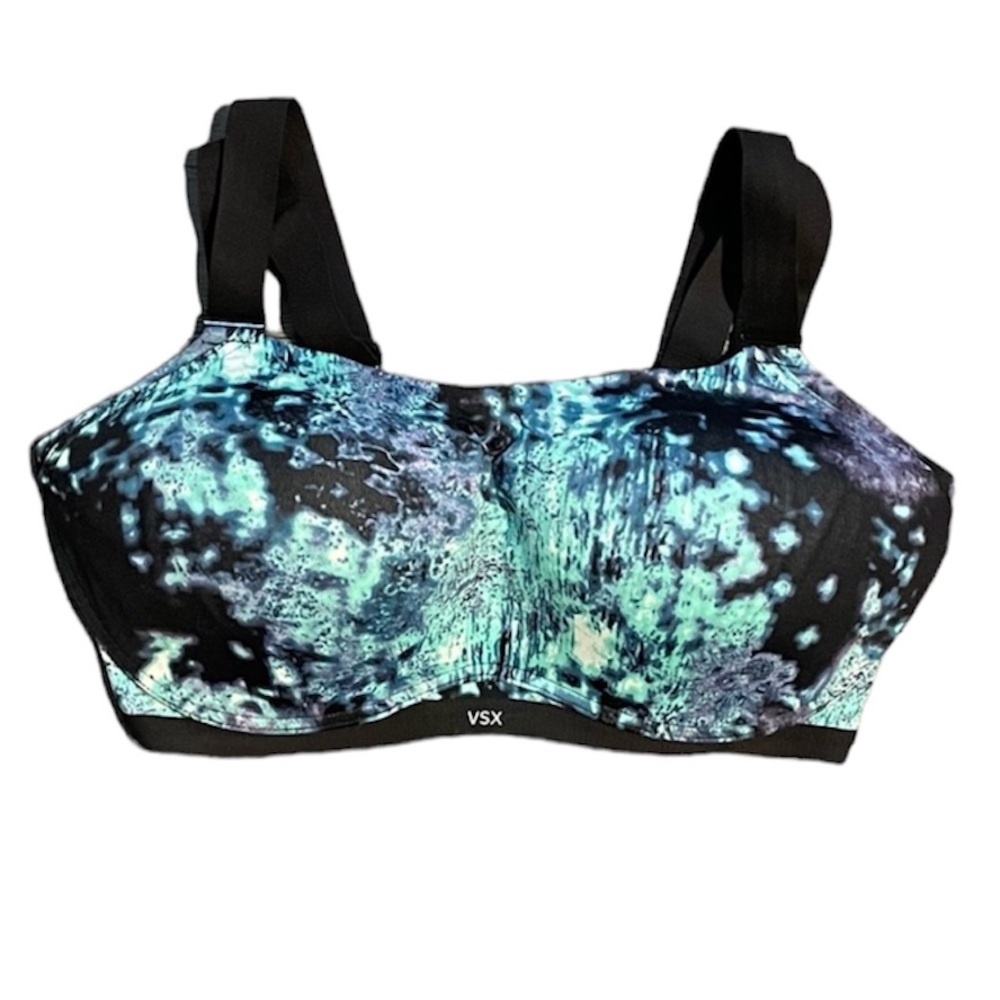 VSX Women's Black and Blue Sports Bra